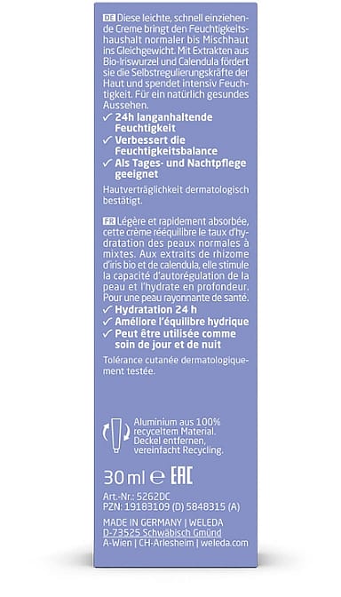 Κρέμα Ενυδάτωσης Ίριδα