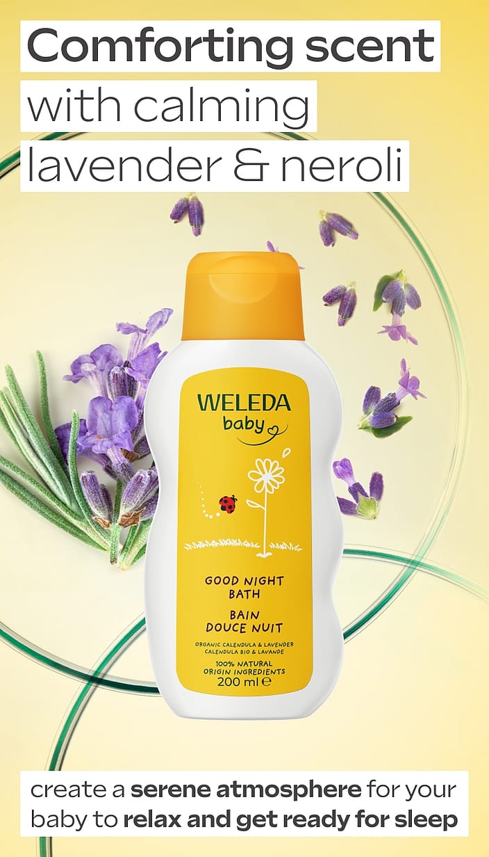 Comforting scent with calming lavender and neroli