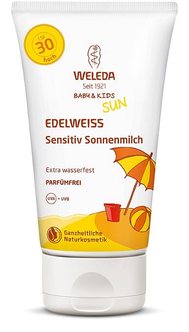  EDELWEISS Αντηλιακό γαλάκτωμα σώματος για ευαίσθητες επιδερμίδες SPF 30